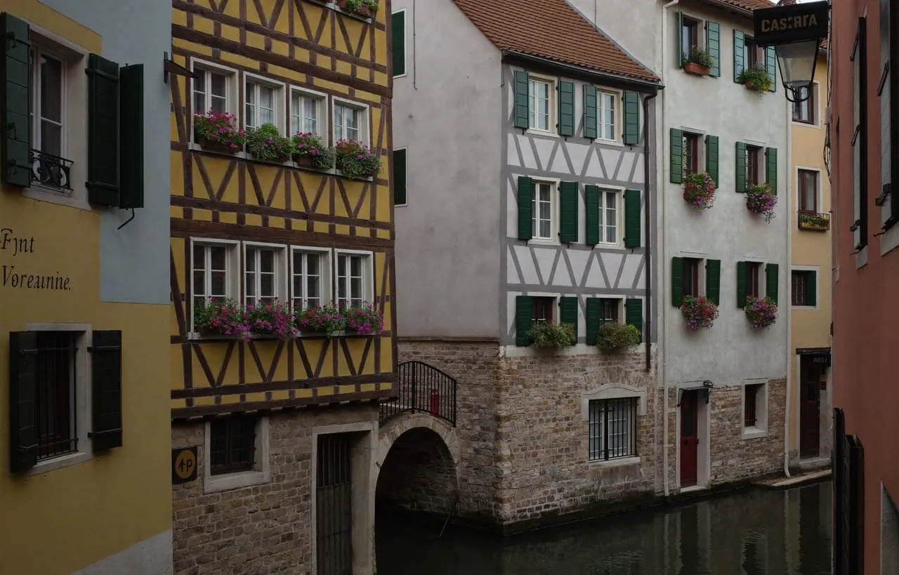 Les maisons à colombages de la Petite Venise à Colmar